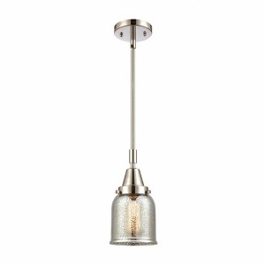 Bell - 1 Light Stem Hung Mini Pendant In Industrial Style-11.13 Inches Tall and 5 Inches Wide - 1 of 1