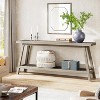 Tribesigns 2-Tier 70.9" Extra Long Farmhouse Console Table for Entryway - 4 of 4