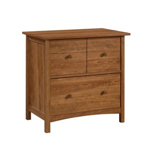 Portage Park Lateral File Kiln Acacia - Sauder: Home Office Credenza, Safety Lock, CARB Certified - 1 of 4