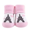 Hudson Baby Infant Girls Socks Boxed Giftset, Paris, One Size - 4 of 4