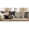 Chevron Throw Pillow Cover - Saro Lifestyle - 4 of 4