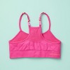 Yellowberry Sugar Seamless Racerback Bra is Double Layered Wire-Free and Pull-Over Design Perfect Comfort & Style for Tween Girls Watermelon - 2 of 4
