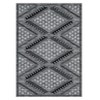 Garvee Modern Geometric Area Rug Soft Non Slip Foldable Accent Rug Washable Low Pile Rug - 3 of 4