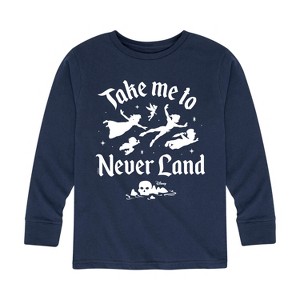 Boys' - Disney - Peter Pan Long Sleeve Graphic T-Shirt - 1 of 3