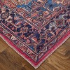 Rawlins Transitional Medallion Red/Tan/Blue Area Rug - 3 of 4