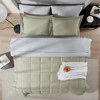 BAGOKIE 5/7 PCS Bed in a Bag Reversible Bedding Set with Comforter, Sheets, Pillow Sham, Pillowcase - 4 of 4