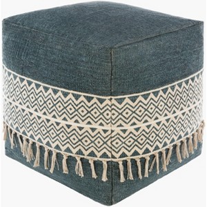 Mark & Day Pyhra Global Pouf - 1 of 2