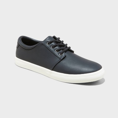 Men's Rome Low Top Sneakers - Goodfellow & Co™ Black 10