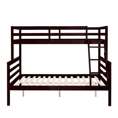 AZL1 Life Concept Beds Family-Friendly Heavy Duty Support Twin Secure Eco-Friendly Materials Kid-Friendly Design, Espresso, 78.35"*59.06"*61.81"