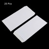 Unique Bargains Office Garden Coin Envelope Self-Adhesive Small Item Stamp Storage Packet White 25 Pcs - 3 of 4
