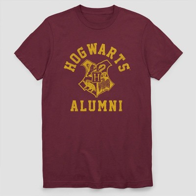 Men's Hogwarts Alumni Short Sleeve Graphic T-Shirt - Maroon