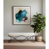 HomeRoots 55" Cream and Nickel Fabric and Metal Upholstered Bench - 2 of 4