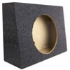QPower QTW12 Single 12" Sealed Car Audio Subwoofer Sub Box Enclosures, Pair - 4 of 4