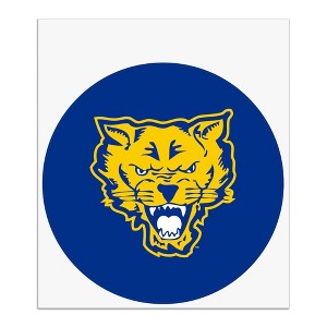 Fort Valley State University Primary Logo Automotive Car Window Locker Circle Bumper Sticker - 1 of 4