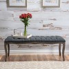 Tassia Tufted Bench - Christopher Knight Home - 2 of 4