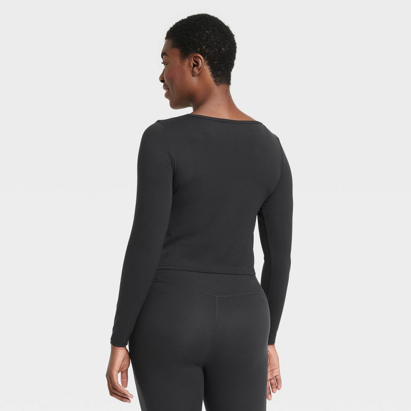 Women's Everyday Soft Long Sleeve Top - All In Motion™, 5 of 10