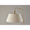 Rodeo Floor Lamp Antique Brass - Adesso: Swing Arm, Adjustable, Mid-Century Modern Design - image 3 of 4