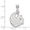 Black Bow Jewelry 14k White Gold Central Florida Knights NCAA Large Pendant - 2 of 3