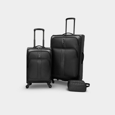 Nicole Miller EXP Spinner 4-Piece Luggage Set - Paige/Silver