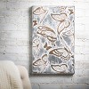 24.25"H Sullivans Metal Relief Butterfly Panel, Gray - 3 of 4