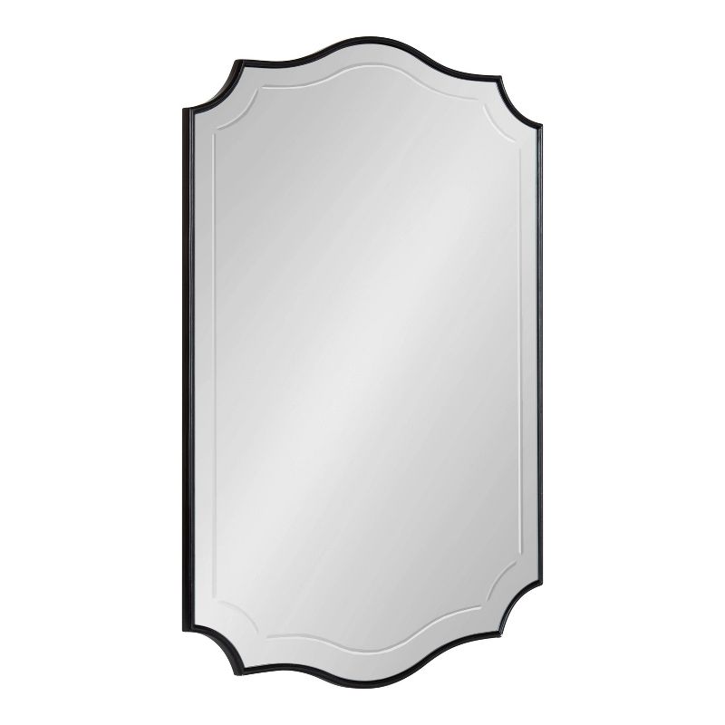 20&#34; x 30&#34; Hollyn Decorative Framed Wall Mirror Black - Kate &#38; Laurel All Things Decor, 1 of 9