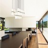 Cayden 17-Light Modern Chandelier - Dimmable, Damp Rated, 42" Linear Design - 4 of 4