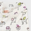 Girls' Adaptive 2pk Halloween Capri's - Cat & Jack™ Lavender/Cream - 3 of 3