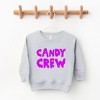 The Juniper Shop Candy Crew Puff Print Toddler Graphic Sweatshirt - 2 of 3