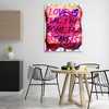 Stupell Industries Love Is Real Breakfast, 48" x 36" - 2 of 4