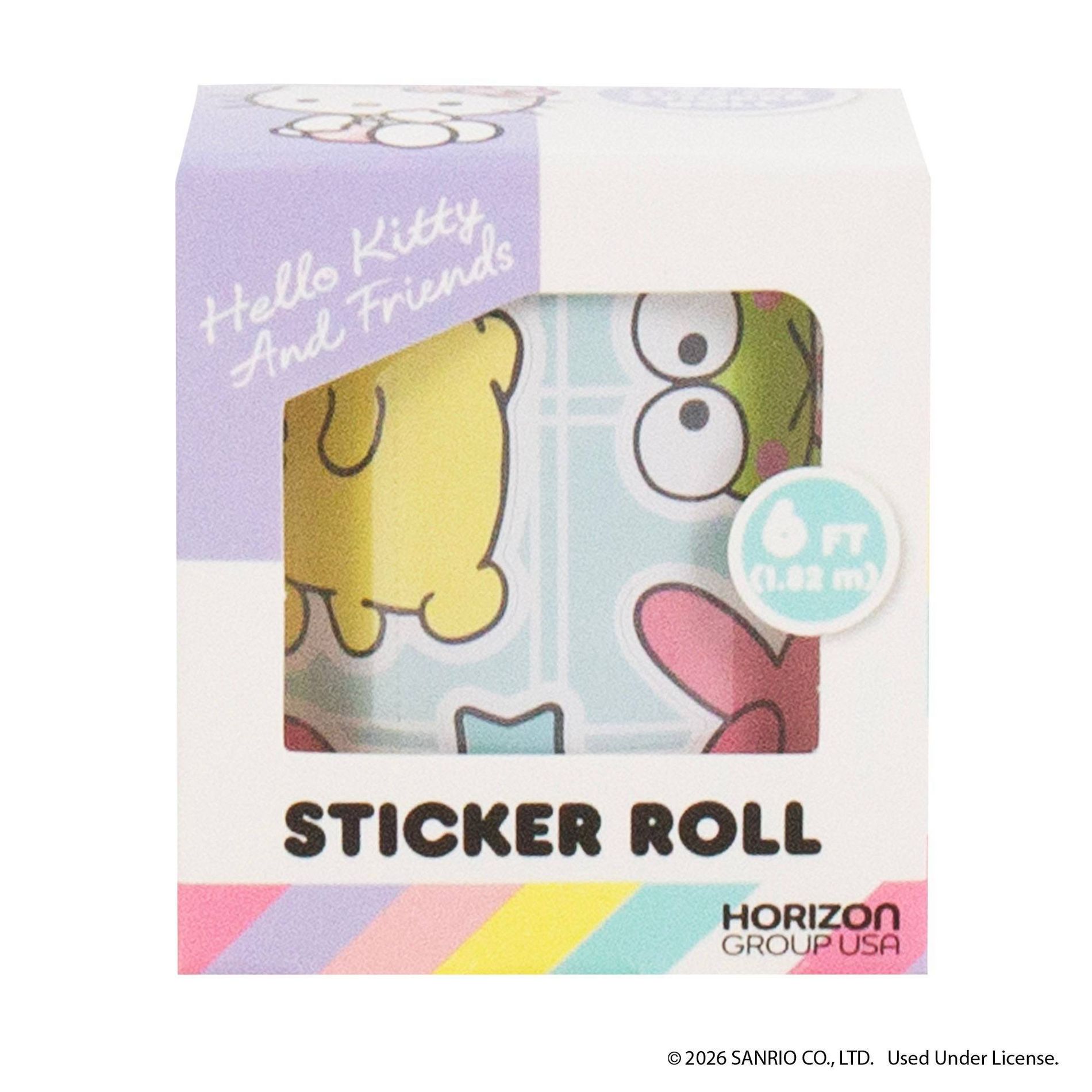 Hello Kitty 200ct Animals Stickers Roll