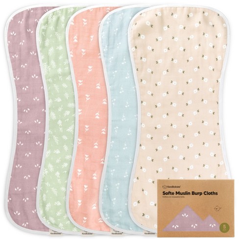 Baby 3pk Basic Muslin Burp Cloth - Cloud Island™ Blue : Target