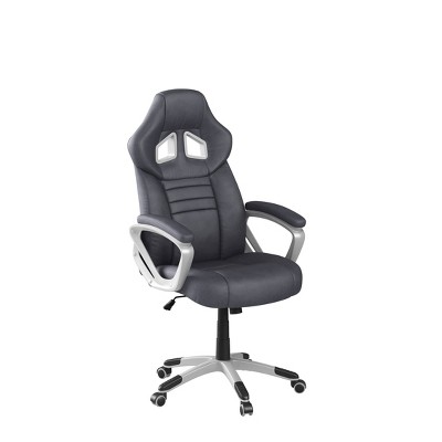 Everett Gaming Task Chair Black - Lifestyle Solutions
