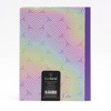 Continental Accessory Rainbow Glitter Composition Book 100 Sheets Wide Ruled Hearts, School Supplies - 3 of 3