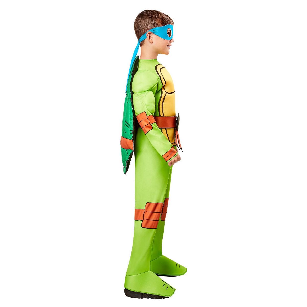Rubies Teenage Mutant Ninja Turtles Raphael/Donatello/Leonardo and Michelangelo Boys' 4-in-1 Costume Jumpsuit - thumbnail 6