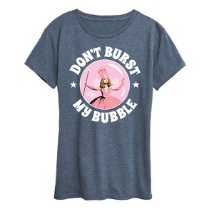 Women's - Wizard of Oz - Don't Burst My Bubble Short Sleeve Graphic T-Shirt - 1 of 4