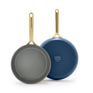 GreenPan GP5 2pk (9.5" and 11") Hard Anodized Ceramic Nonstick Fry Pan Set - 1 of 4