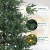 Clearance! 6FT Pre-Lit Artificial Christmas Tree with 300 LED Lights, 8 Modes, Hinged, Lifelike PE/PVC, Home Decor - 4 of 4