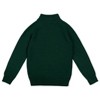 Cozeeme Half Zip Long Sleeve Sweater Little Kid to Big Kid  - 3 of 4