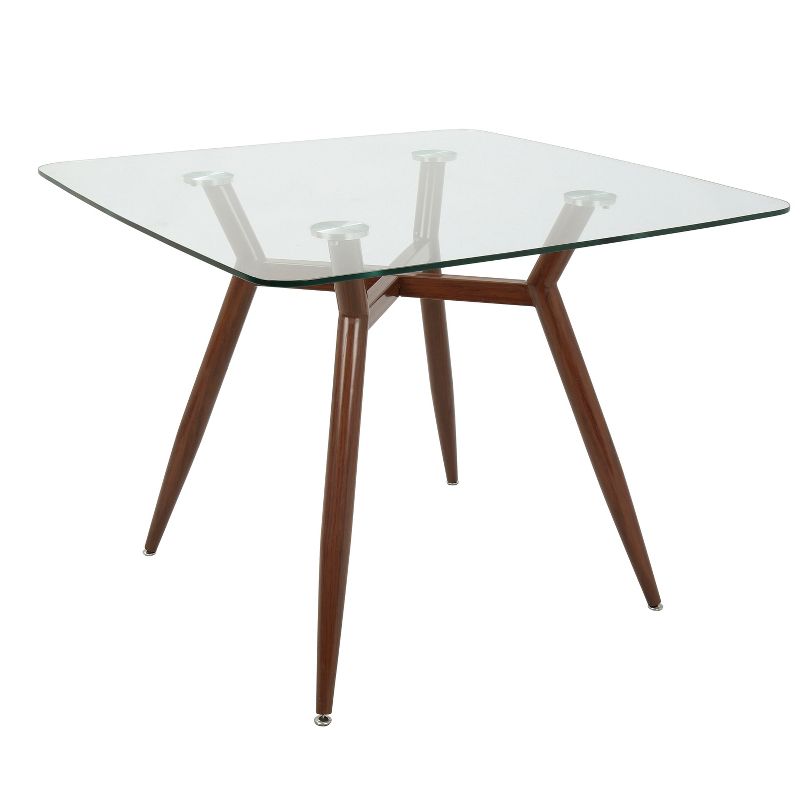 Clara Mid Century Modern Square Dining Table - LumiSource, 1 of 10