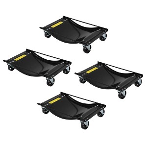 Car Dolly Set of 2, 5000LBS Capacity Heavy Duty Wheel Dolly, Vehicle Dolly Jack for Tire Auto Repair Moving - 1 of 4