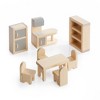 Guidecraft Modern Home Dollhouse Furniture - 24 pc. Set: Dollhouse Accessories Pretend Play Furniture, Toys for Boys Girls & Toddlers 3Y+ - 3 of 4