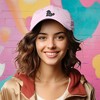 Dalix Giant Lizard Zilla Embroidered Cotton Dad Hat Baseball Cap Adjustable Glow in the Dark Mens - 3 of 4