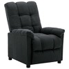 vidaXL Recliner Chair Leisure Cozy Recliner for Home Theater Cinema Fabric - 2 of 4