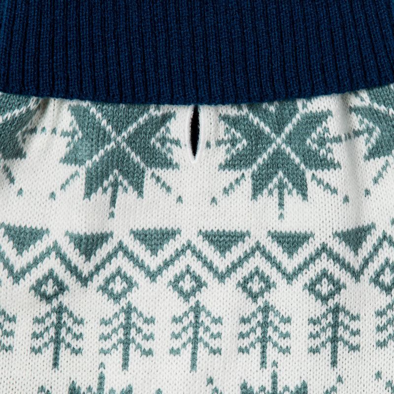 Snowflake Dog Sweater - Blue - XXL - Wondershop&#8482;, 3 of 6