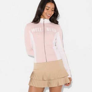 Women's Mini Drop-Waist Pleated A-Line Skirt - Wild Fable™ - 1 of 3