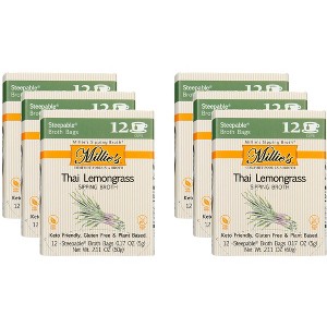 Millies Sipping Broth Broth Bags Thai Lemongrass - Case of 6 - 12 ct - 1 of 2