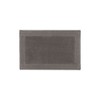 1 PCS 20x30in 100% Cotton Tufted 3000 GSM Reversible Bath Rug Charcoal - 3 of 4