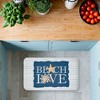 Stupell Industries Beach Love over Stripes Printed Anti-Fatigue Floor Mat, design by Kim Allen, 30"x18" - 4 of 4