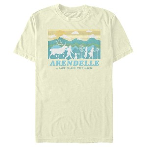 Men's Frozen 2 Magical Traveler Silhouette T-Shirt - 1 of 3