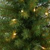 Nearly Natural 4.5-ft Virginia Fir Artificial Christmas Tree with 100 Clear Lights and 223 Bendable Branches in Red Planter - 4 of 4